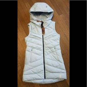 Indygena Dolga Down Dress Hooded Vest XS